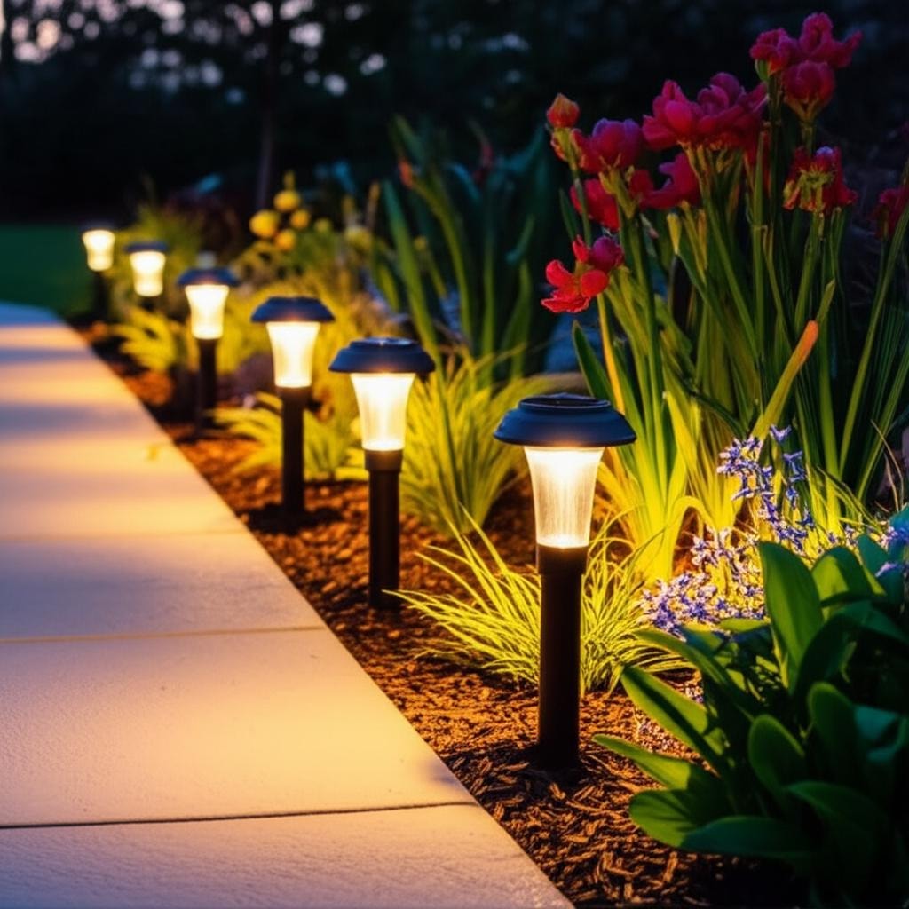 Featured image for Solar Pathway Lights Slash Outdoor Energy Costs 90%