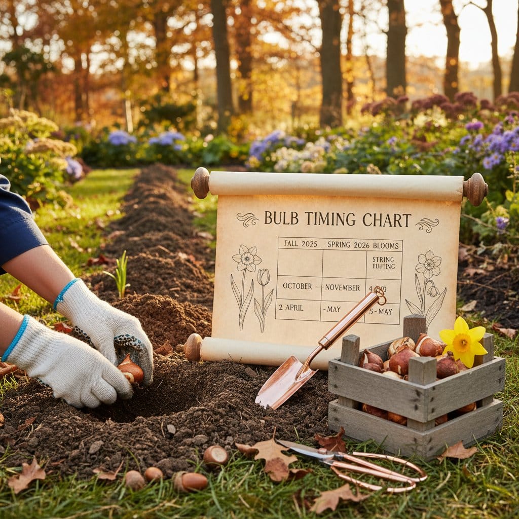 Featured image for Fall Bulb Planting Timing for Spring 2026 Blooms