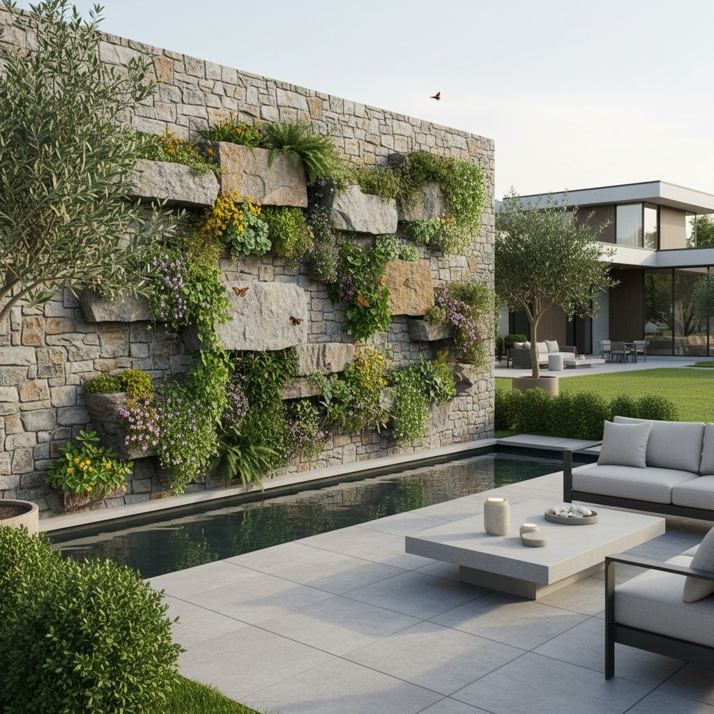 Featured image for Living Stone Walls That Breathe Life Into Your Yard
