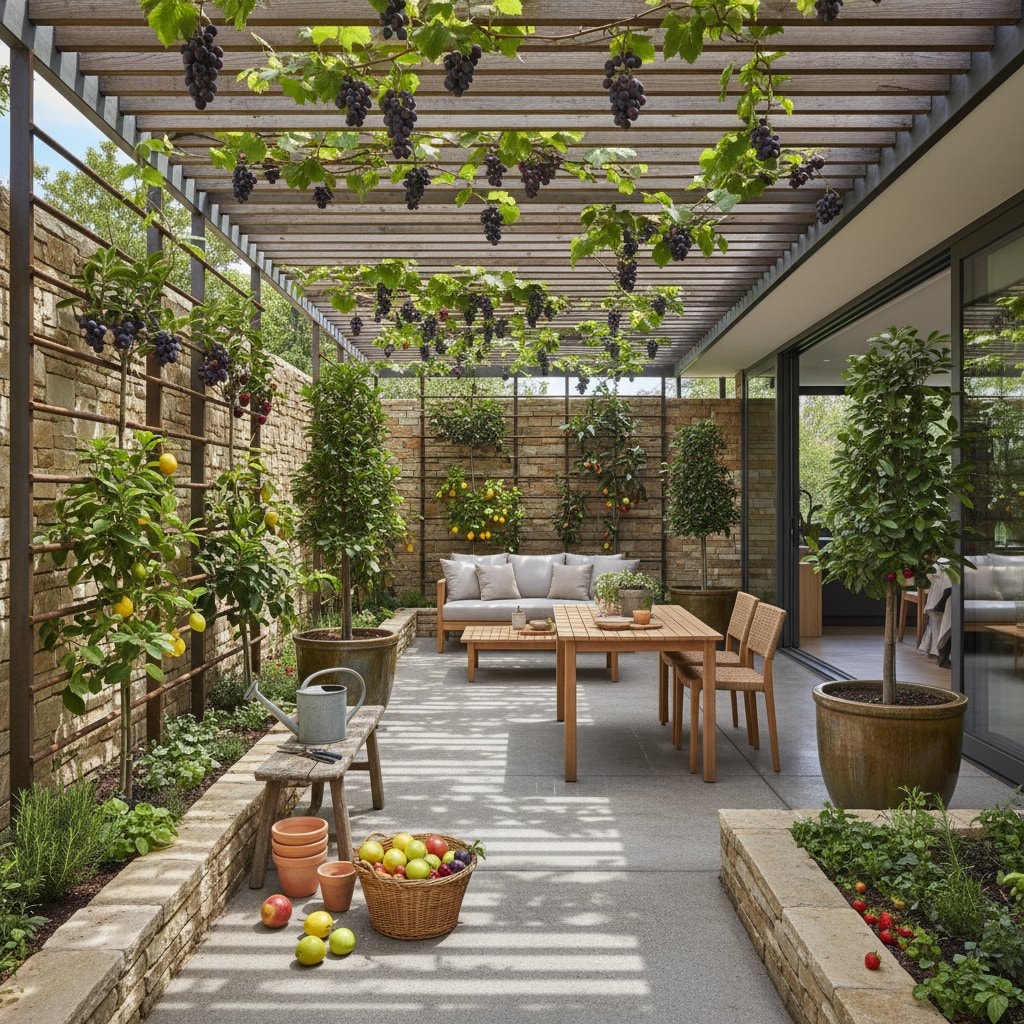 Featured image for Fruit Trees Turn Patios Into Productive Outdoor Rooms