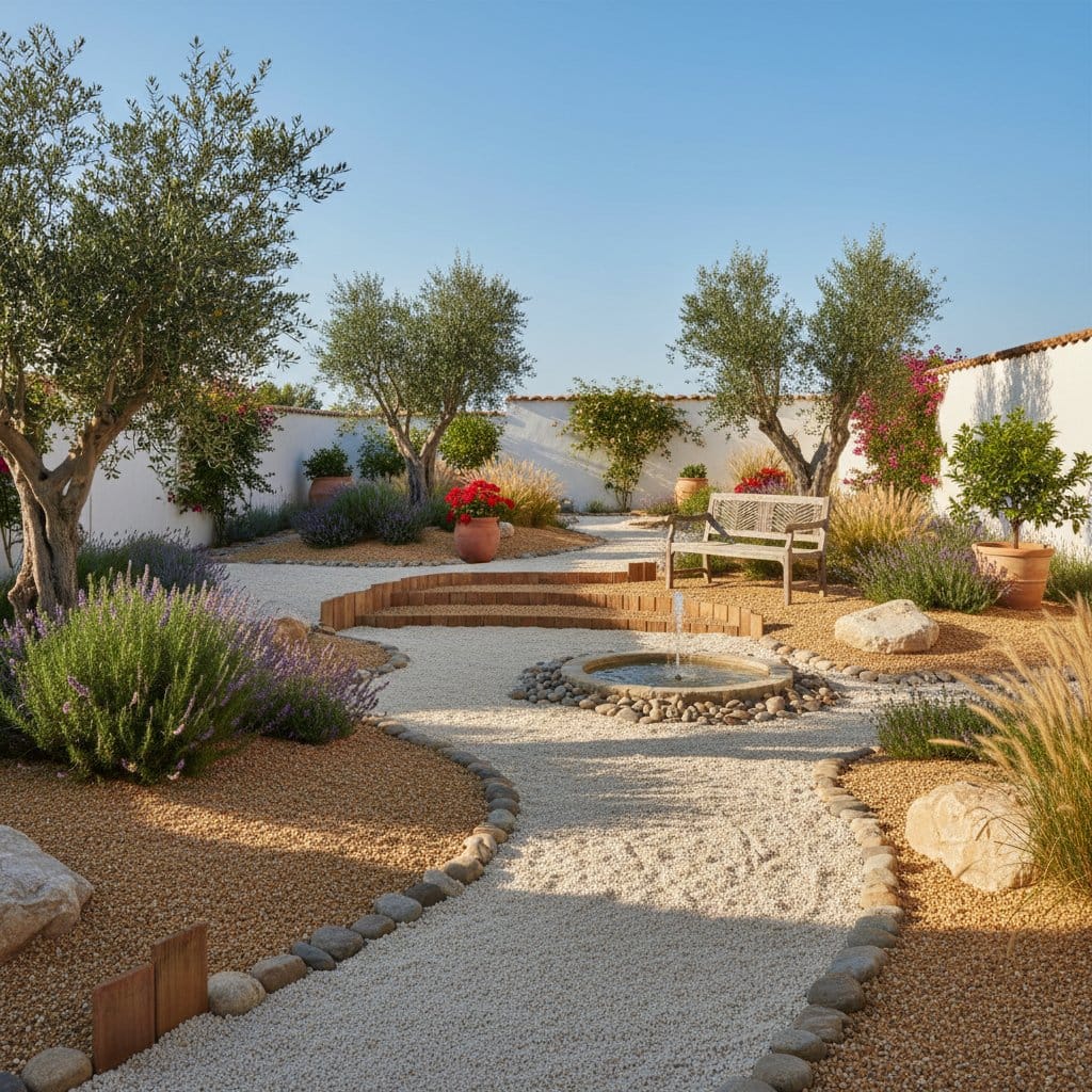Featured image for Creating Mediterranean Gardens with Gravel on a Budget
