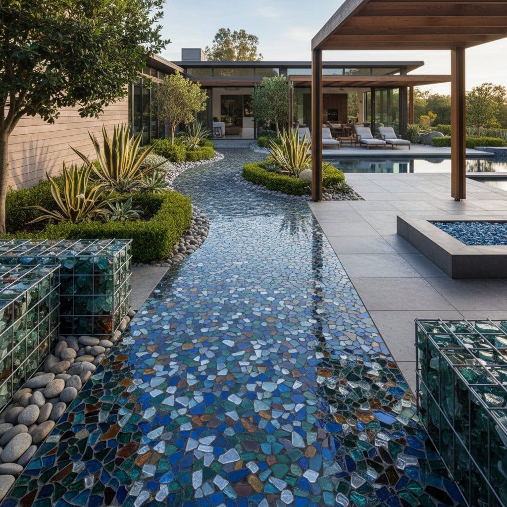 Featured image for Recycled Glass Brings Eco-Luxury to Your Landscape
