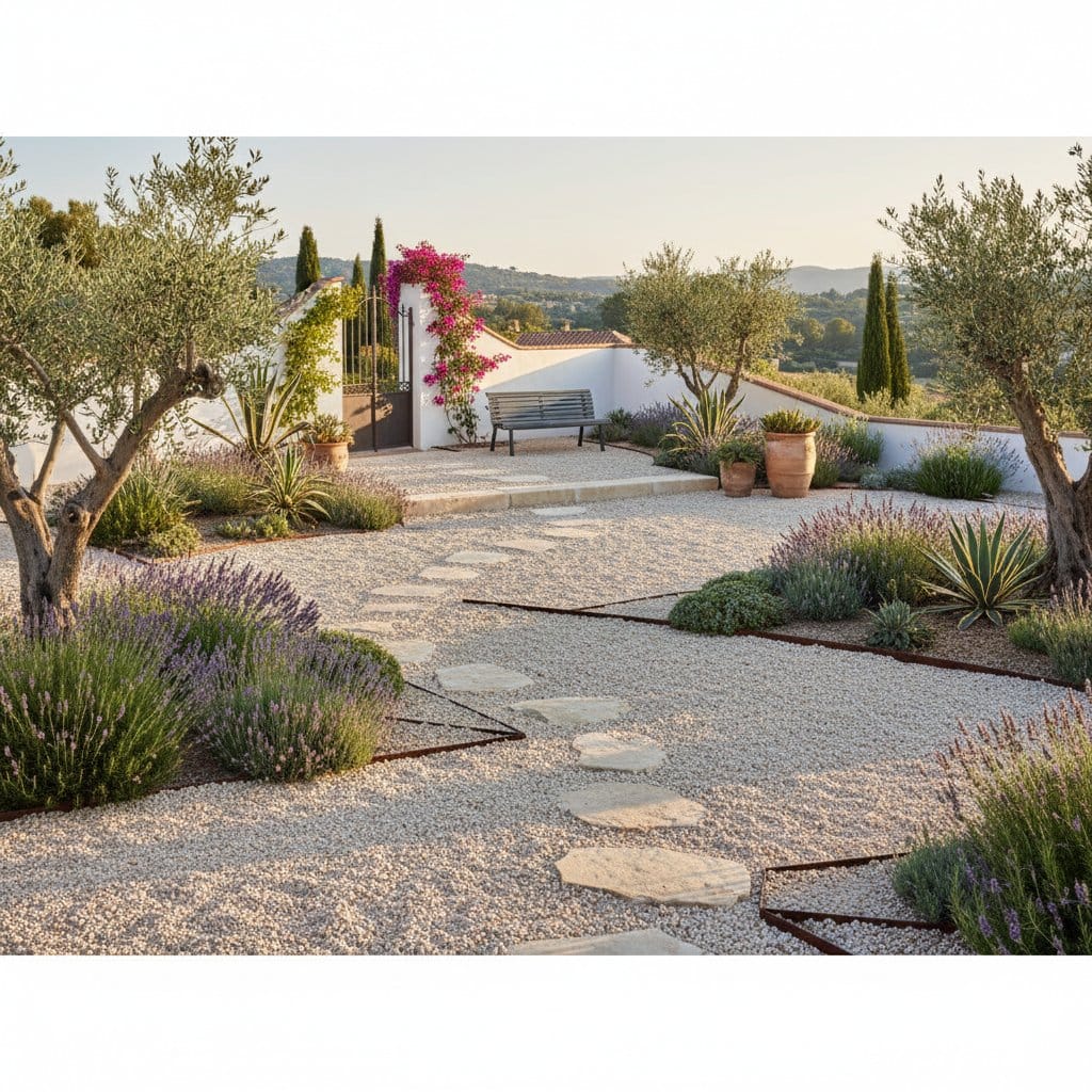 Featured image for Low-Cost Gravel Gardens for Mediterranean Magic