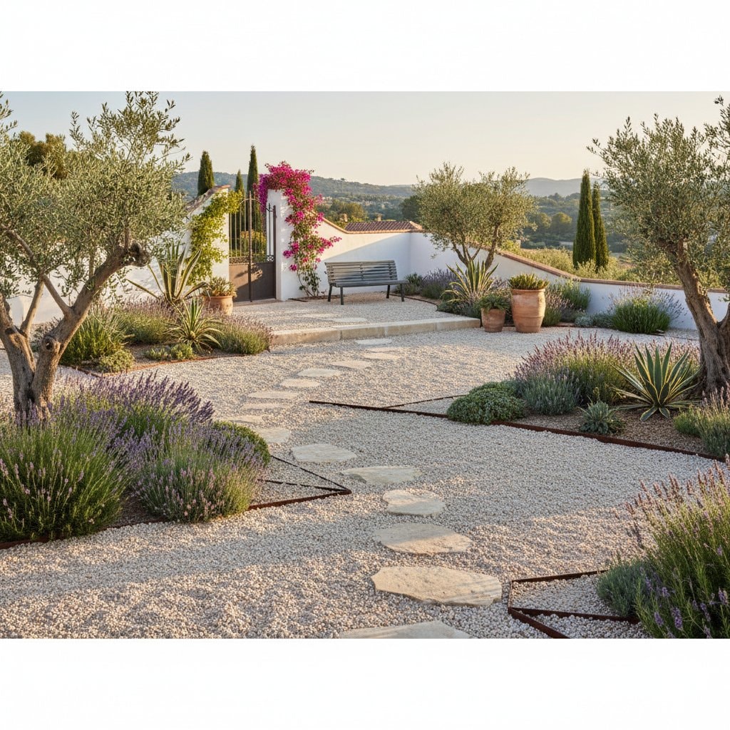 Featured image for Low-Cost Gravel Gardens for Mediterranean Magic