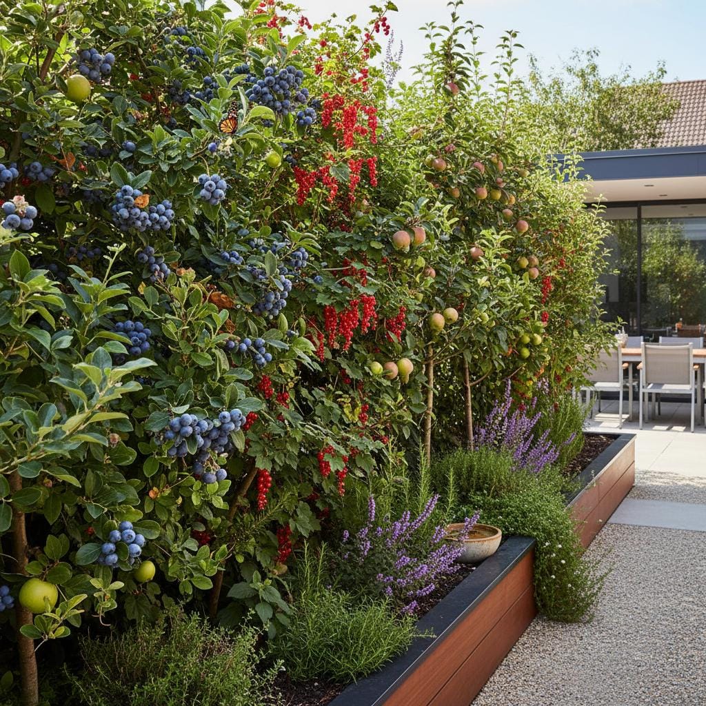 Featured image for Edible Hedges Offer Privacy and Fresh Fruit at Once