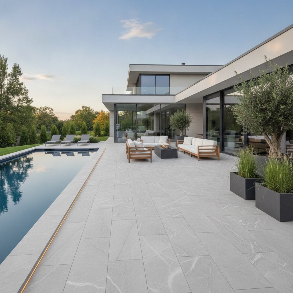 Featured image for Why Porcelain Pavers Outlast Traditional Hardscaping