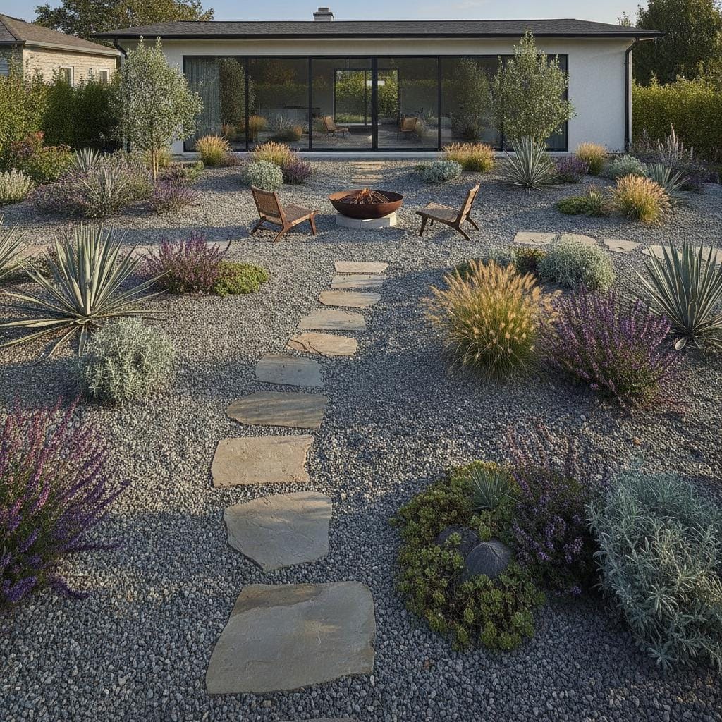 Featured image for Gravel Gardens Replace Endless Lawn Care with Texture