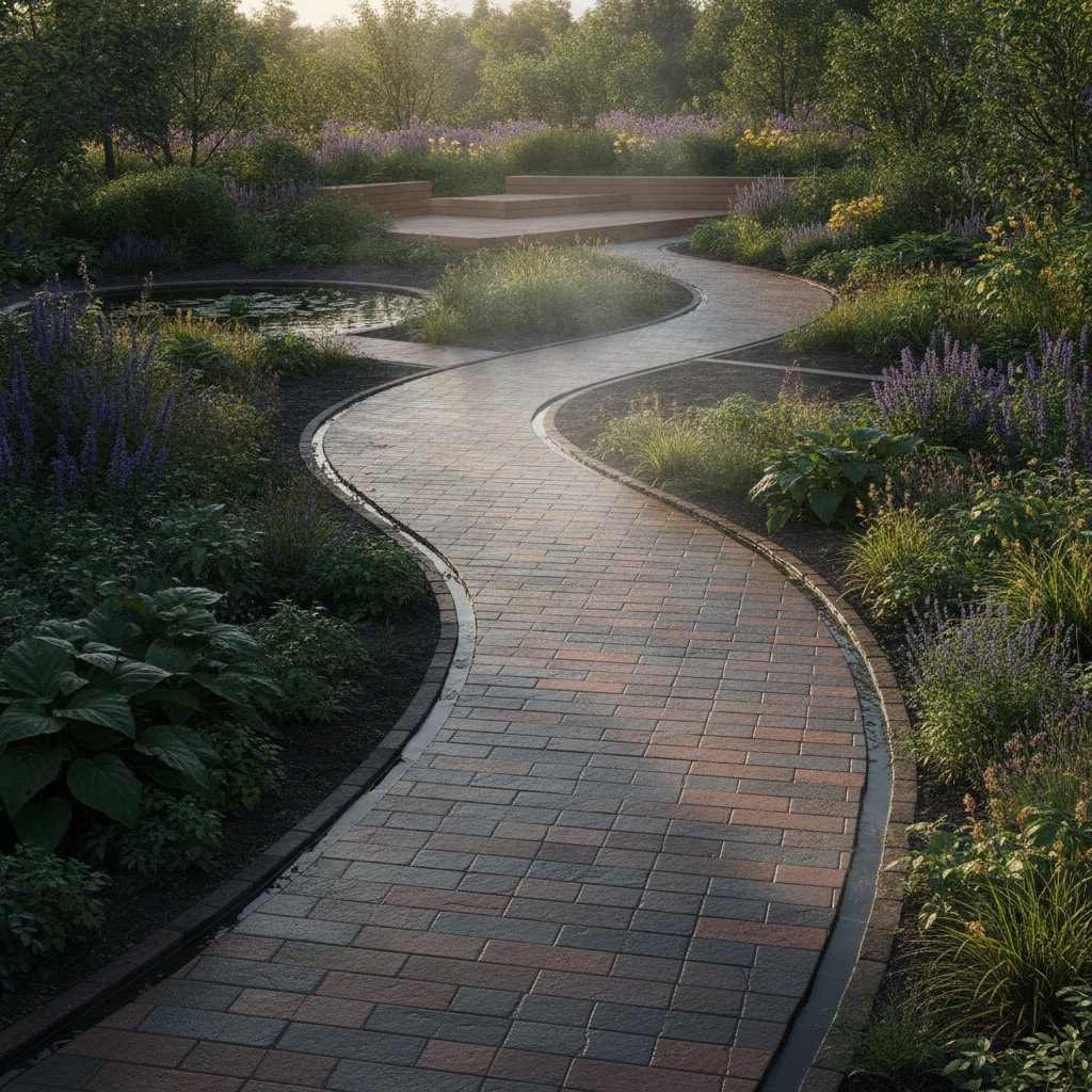 Featured image for Self-Watering Pathways Capture Rain Where Plants Need It