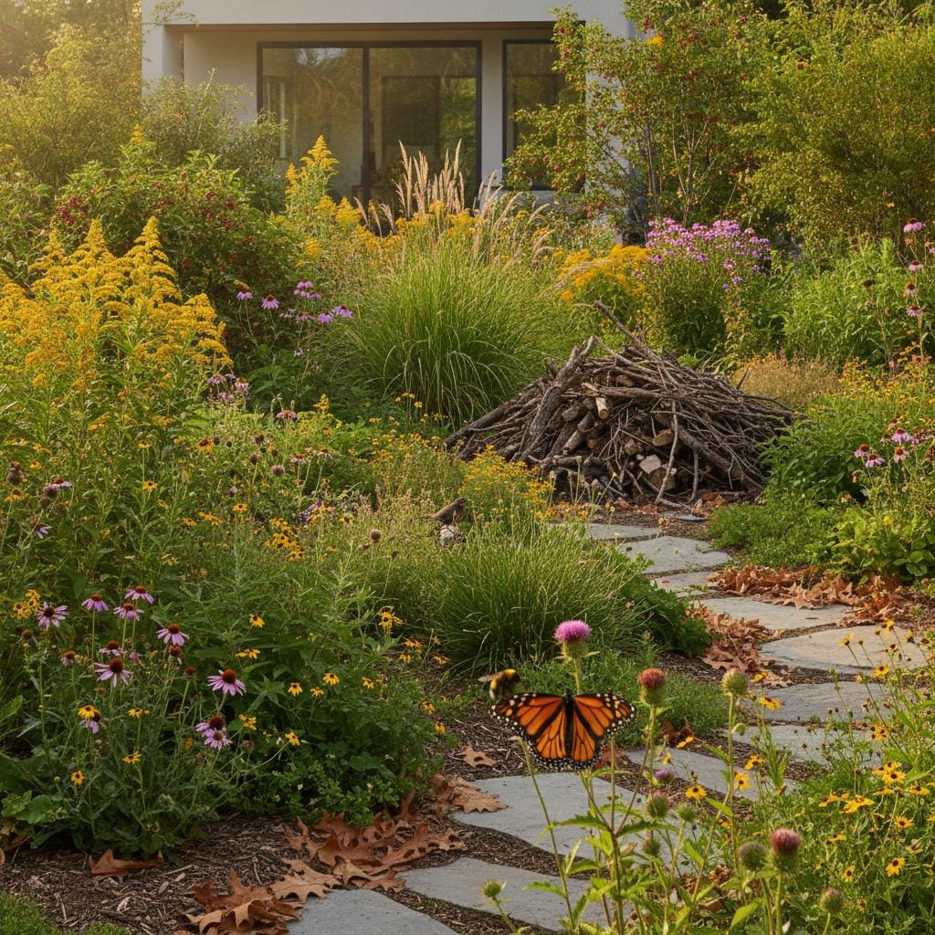 Featured image for Messy Gardens Support More Wildlife Than Manicured Lawns